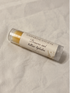 Beeswax and Tallow Lip balm